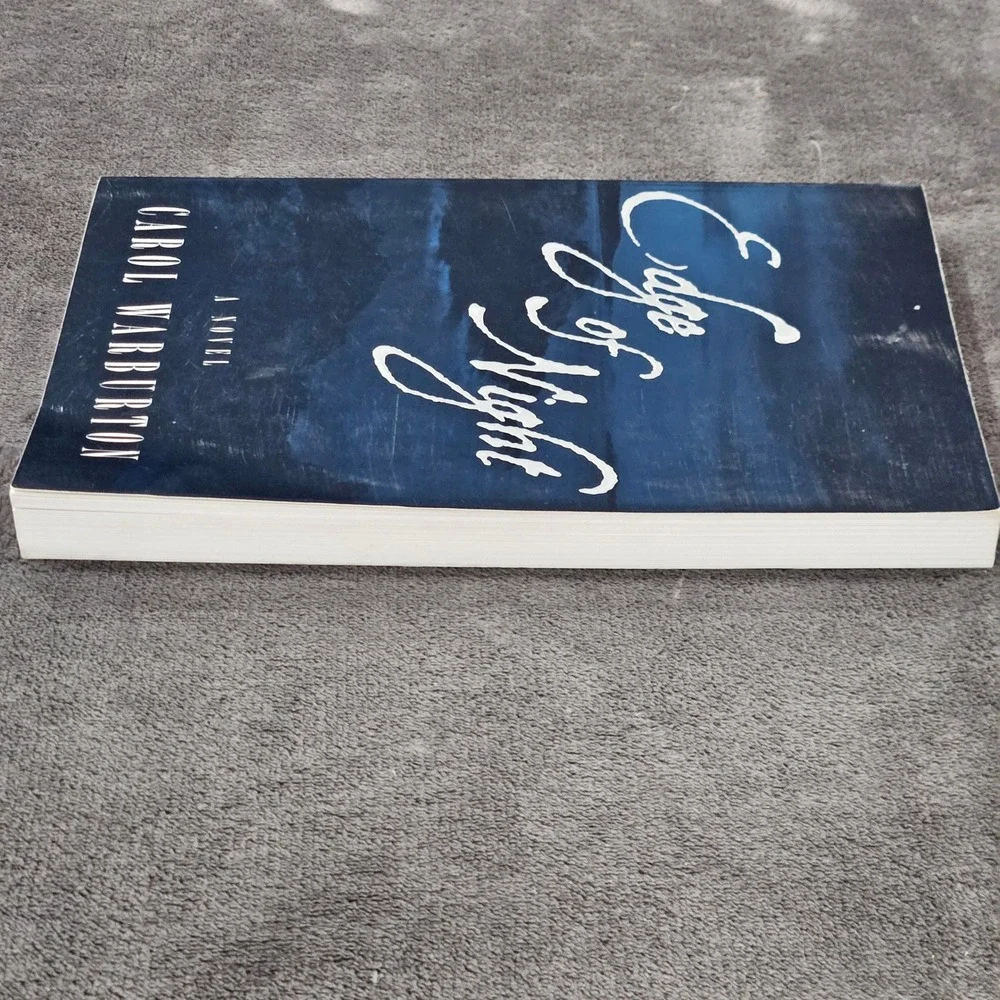Edge of‎ Night Novel by Carol Warburton Historical Fiction Romance Book